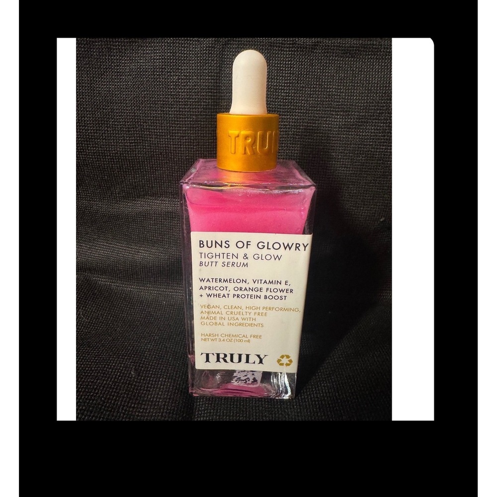 Truly Beauty Buns of Glowry Tighten & Glow Butt Serum 3.4oz Watermelon Vitamin E